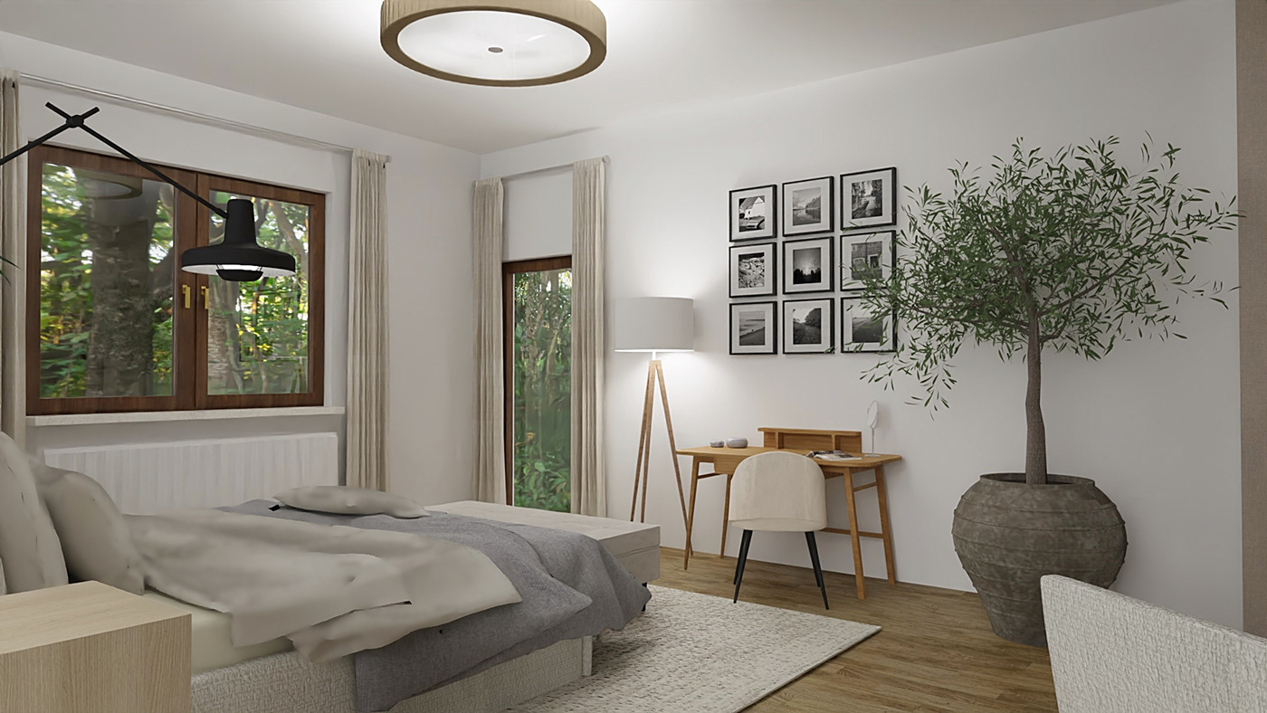 bedroom design Interior architecture visualization interior design  Render architect house home