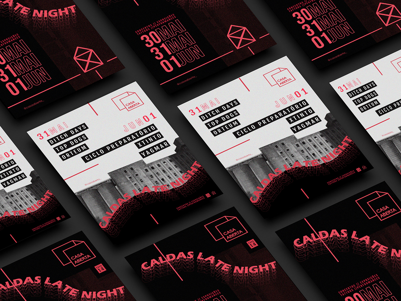 art art festival caldas late night festival design graphic design  music Music Fest