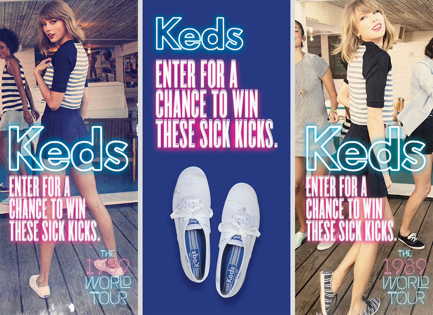 Taylor Swift Believes There Are Only Two Kinds of People in the World:  Those Who Wear Keds With Socks and Those Who Don't