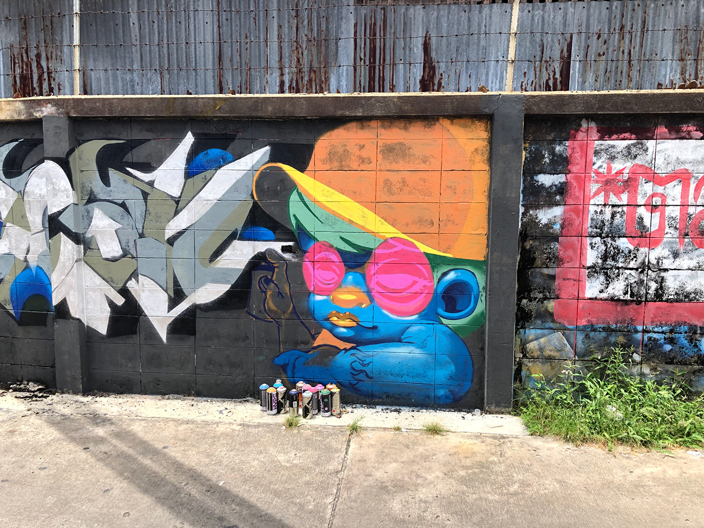 Graffiti Mural spraypaint