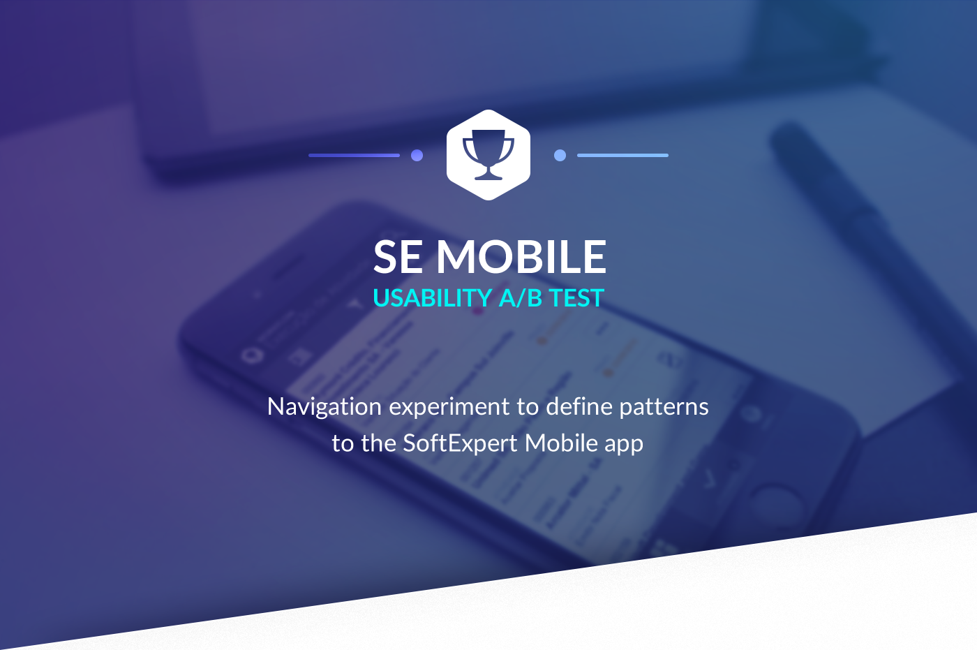 a/b test Usability test design process User test validation wireframe inVISION lookback mobile app