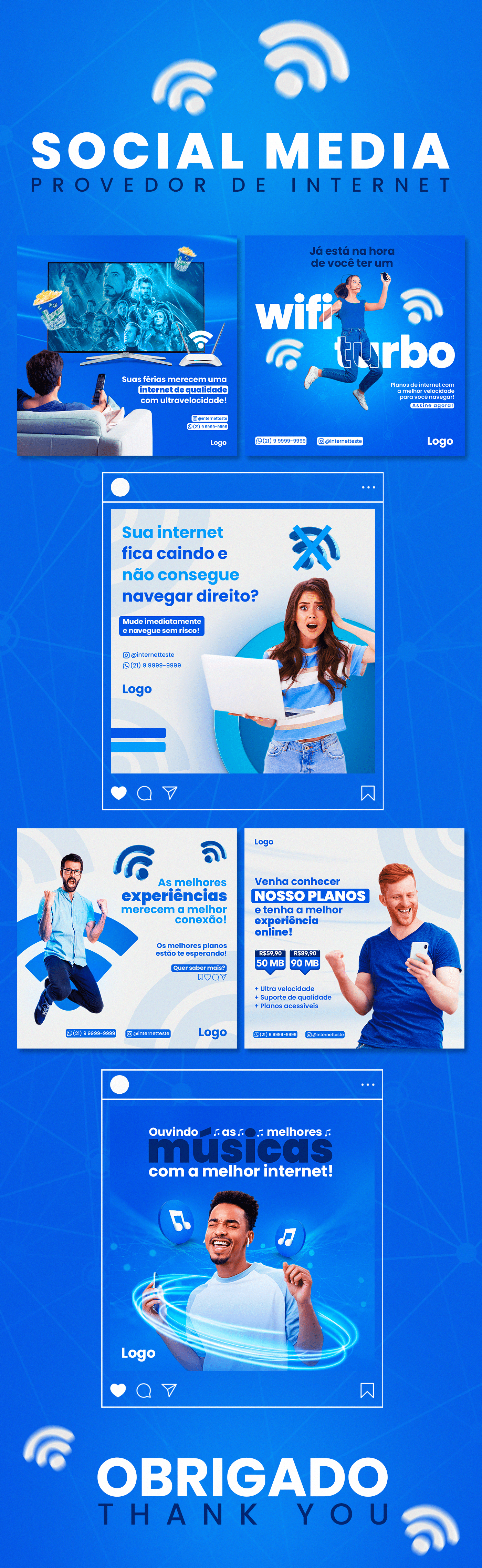 design designer gráfico flyer Internet post poster Provedor de Internet publicidade Redes Sociais social media