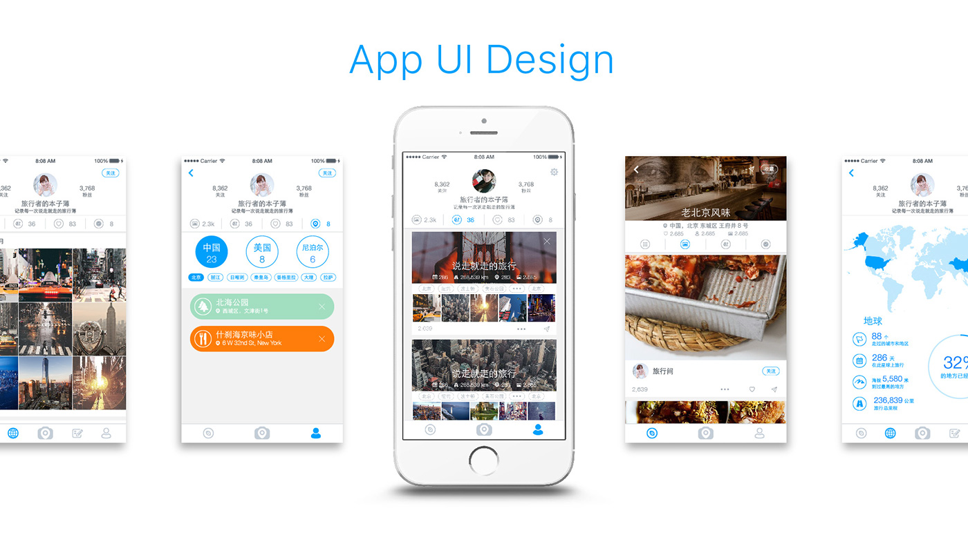 UI ux design app ios