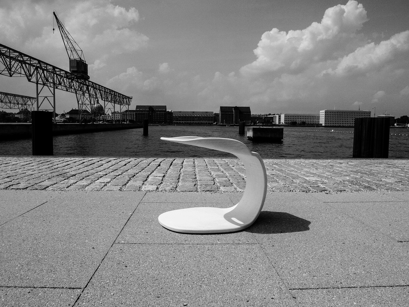 DIS copenhagen ROYAL DANISH ACADEMY furniture stool Cantilever prototype