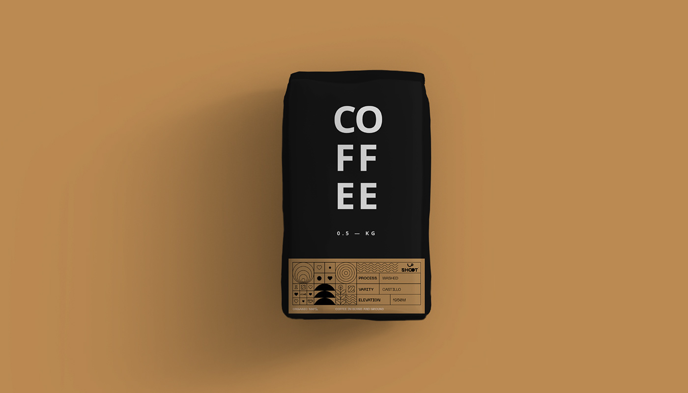 brand identity branding  Coffee Icon identity Logo Design Logotype menu packaging design typography  