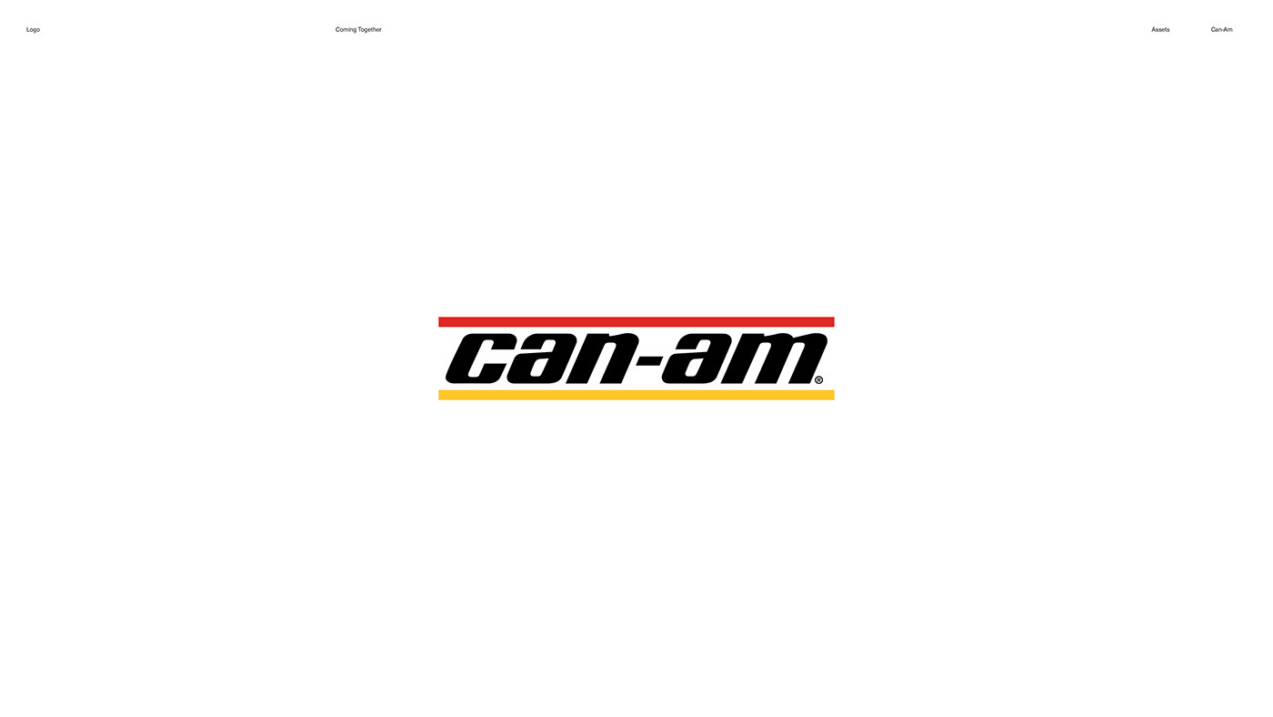 rebranding ATV Off-Road BRP road Can-Am brand identity moto logo Brand Design