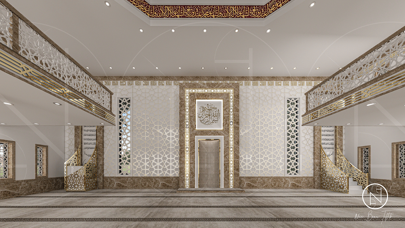 mosque interior design  Islamic Architecture ayat arabic calligraphy Mosque Design seljuks islamic art islamic design islamic pattern