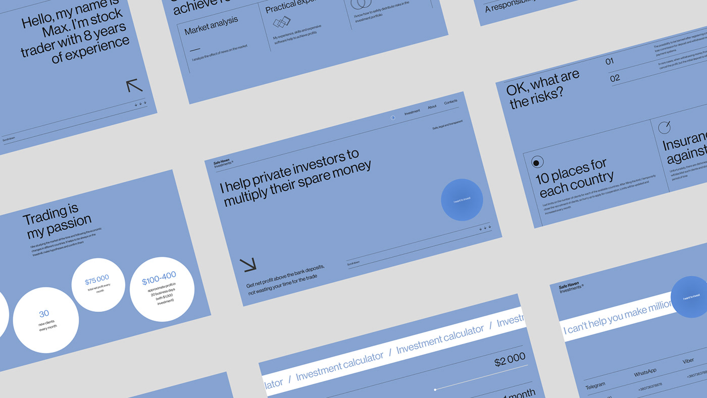 animations cash finance icons interactions Investment typography   UI ux