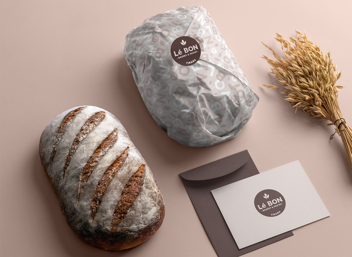 Albania bakery brand identity brandbook lebon logo pastry rebranding tasty Tirane