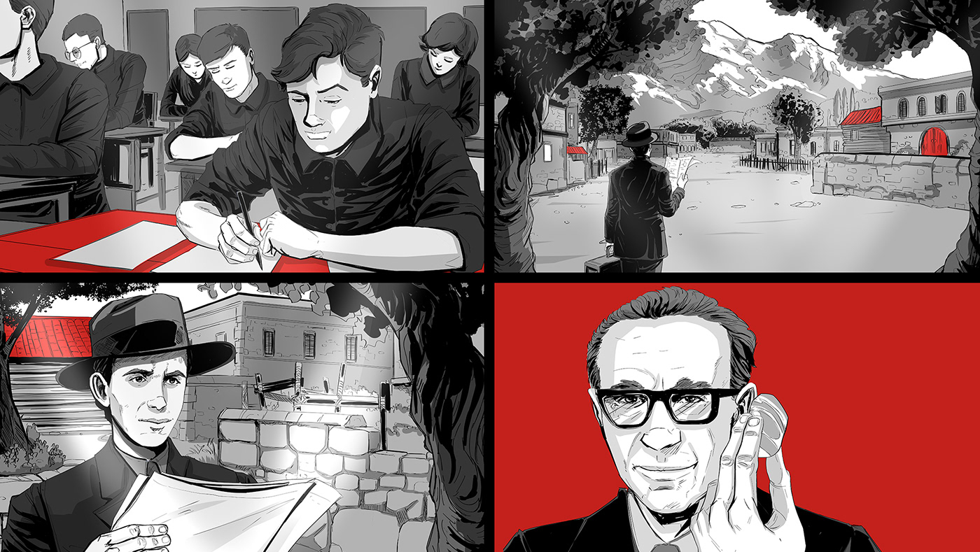 23 nisan animation  Ataturk cumhuriyet cutout ihsan ketin motion graphics  petrol ofisi reklam sunay akın