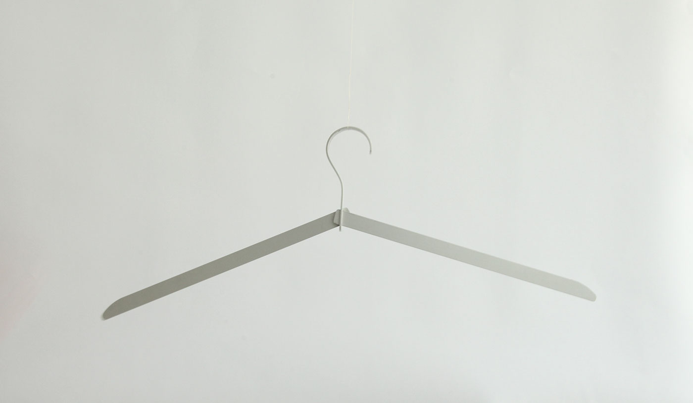 hanger alluminium hanger inventive hanger folded hanger clothes hanger hanger design minimalistic hanger