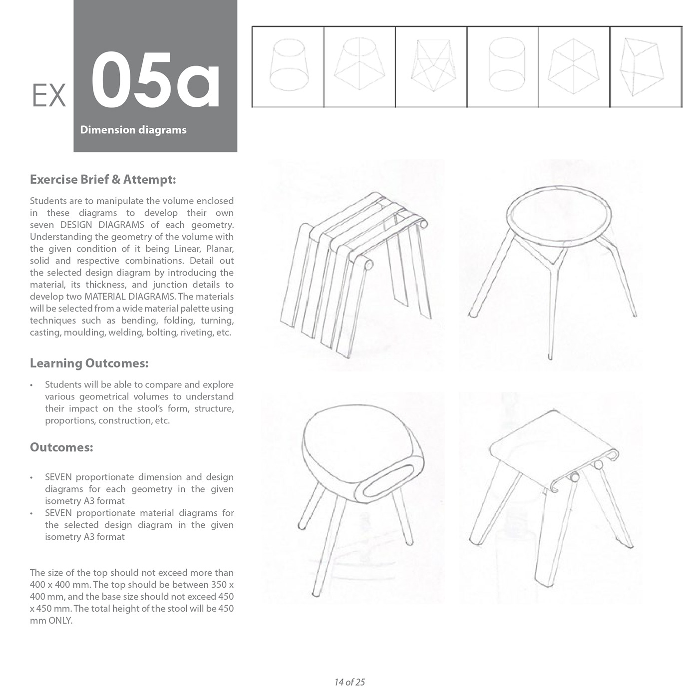 furniture stool product design  organic shapes design metal metalcasting