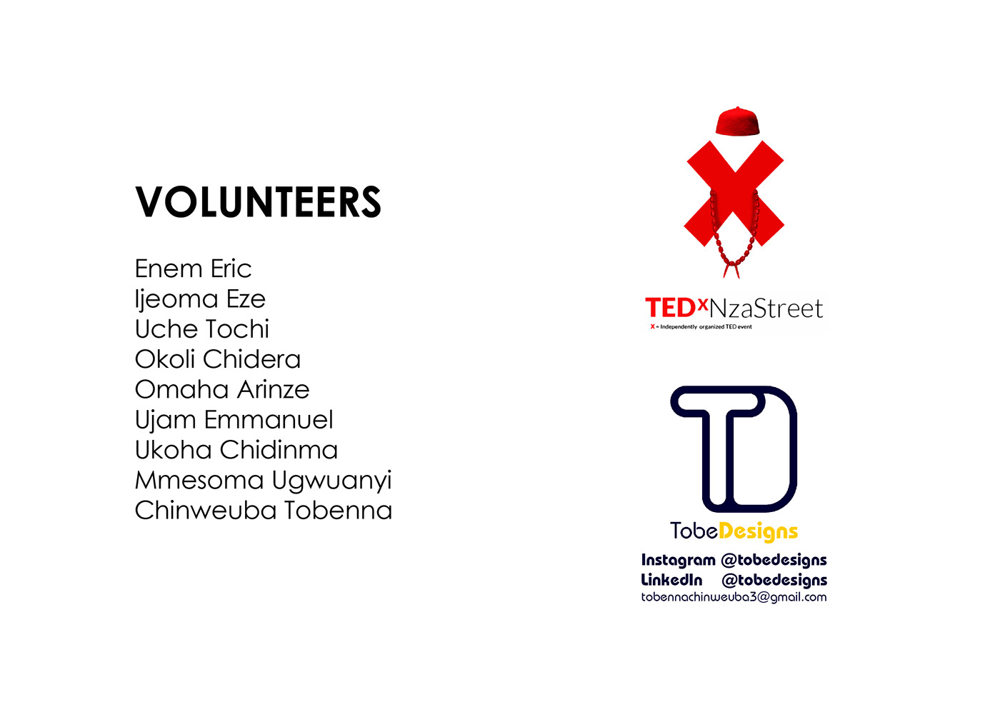 TED TEDx tedxnzastreet graphic design  jotter brochure Booklet Event Branding branding  design