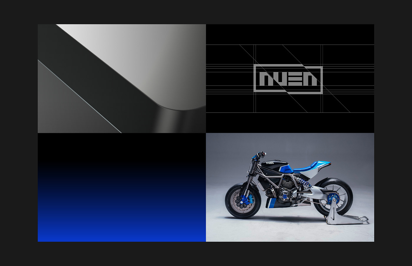 branding  Fashion  graphic design  Logo Design Logotype motorcycle nuen store Style visual identity
