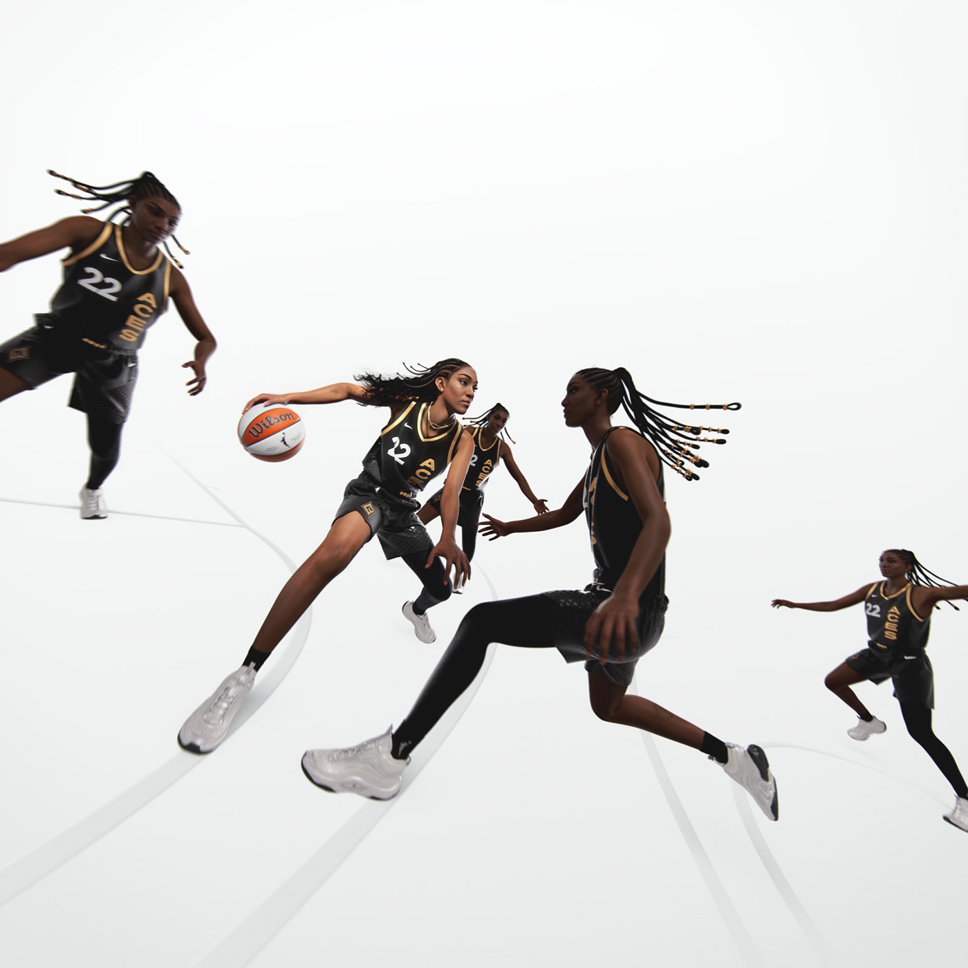 avatar 3D basketball sports Render Metahuman sport black female video