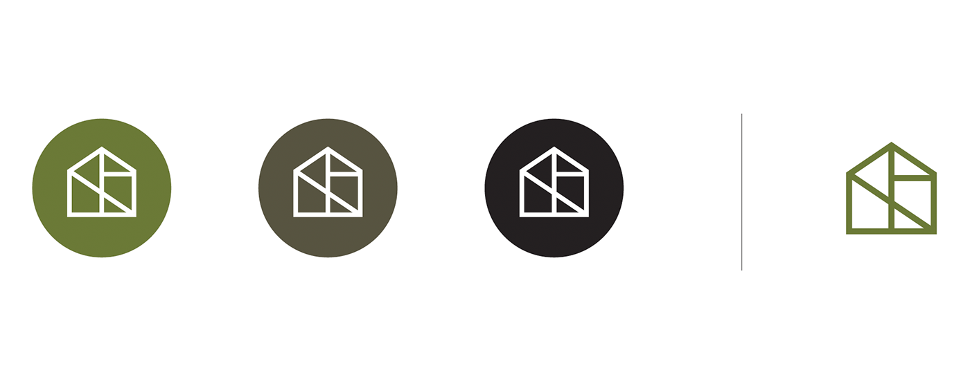 graphic design  houses Illustrator InDesign logo Logo Design real estate simplistic Web Design  Website