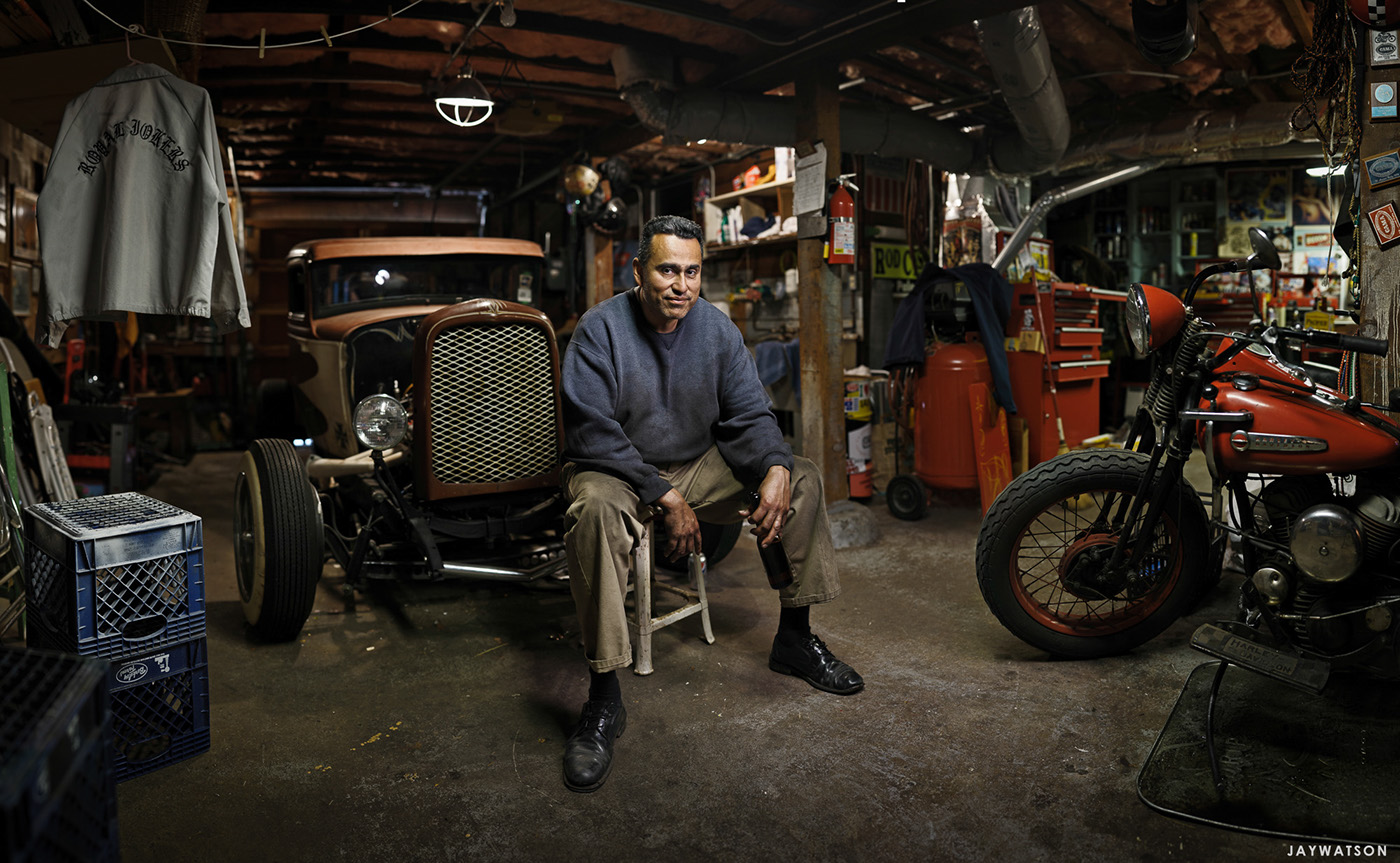 Editorial portrait of Jose, San Francisco, CA