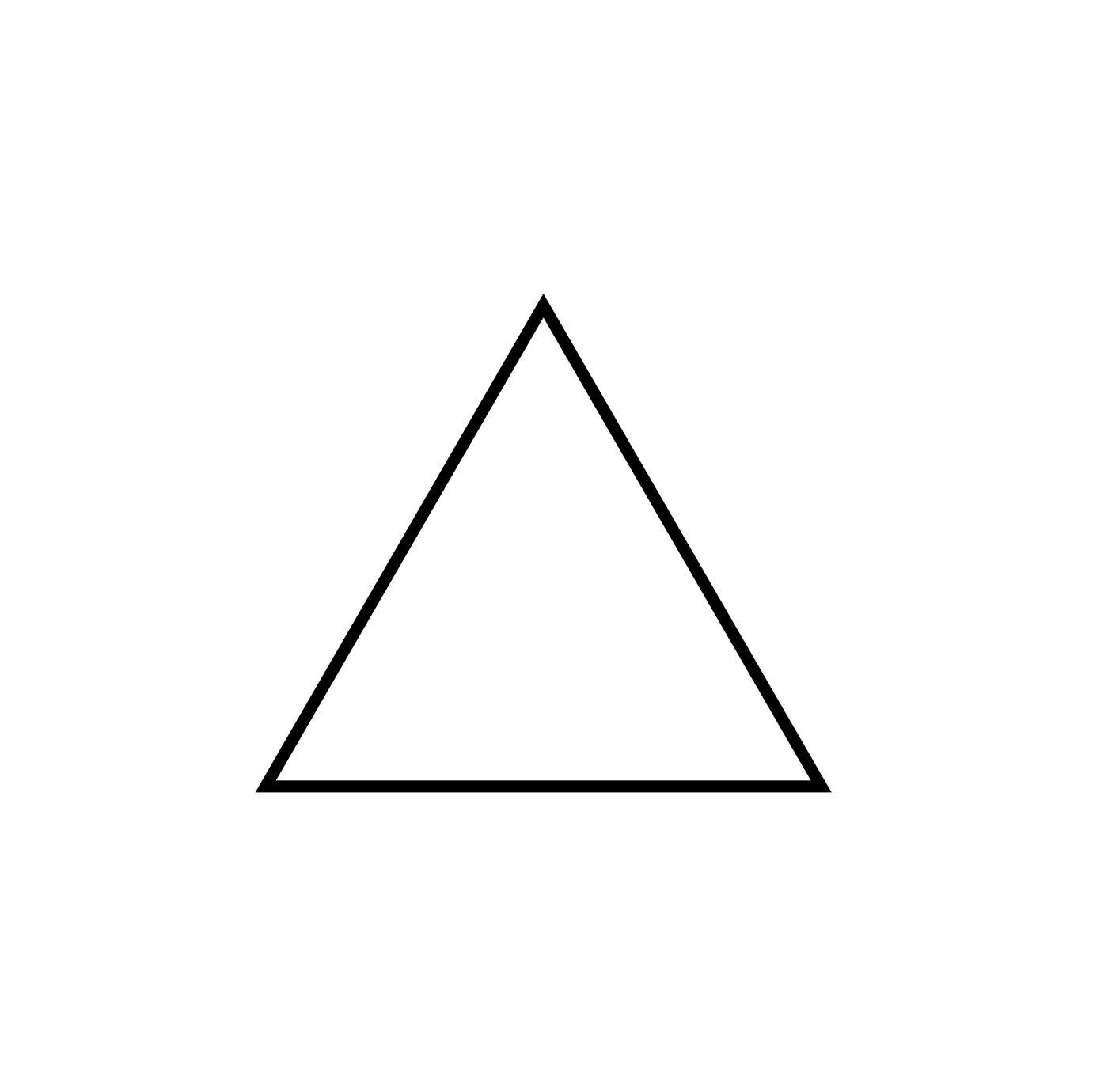 Triangle pattern on Behance