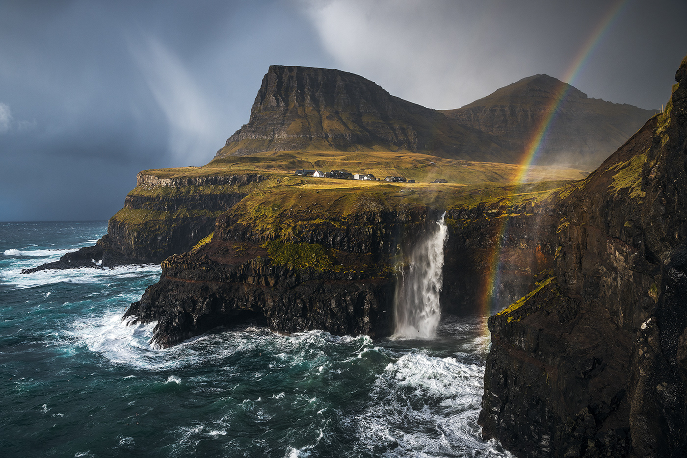 faroe islands landscape photography Photography  digital photography  storm photography Nature Landscape outdoors