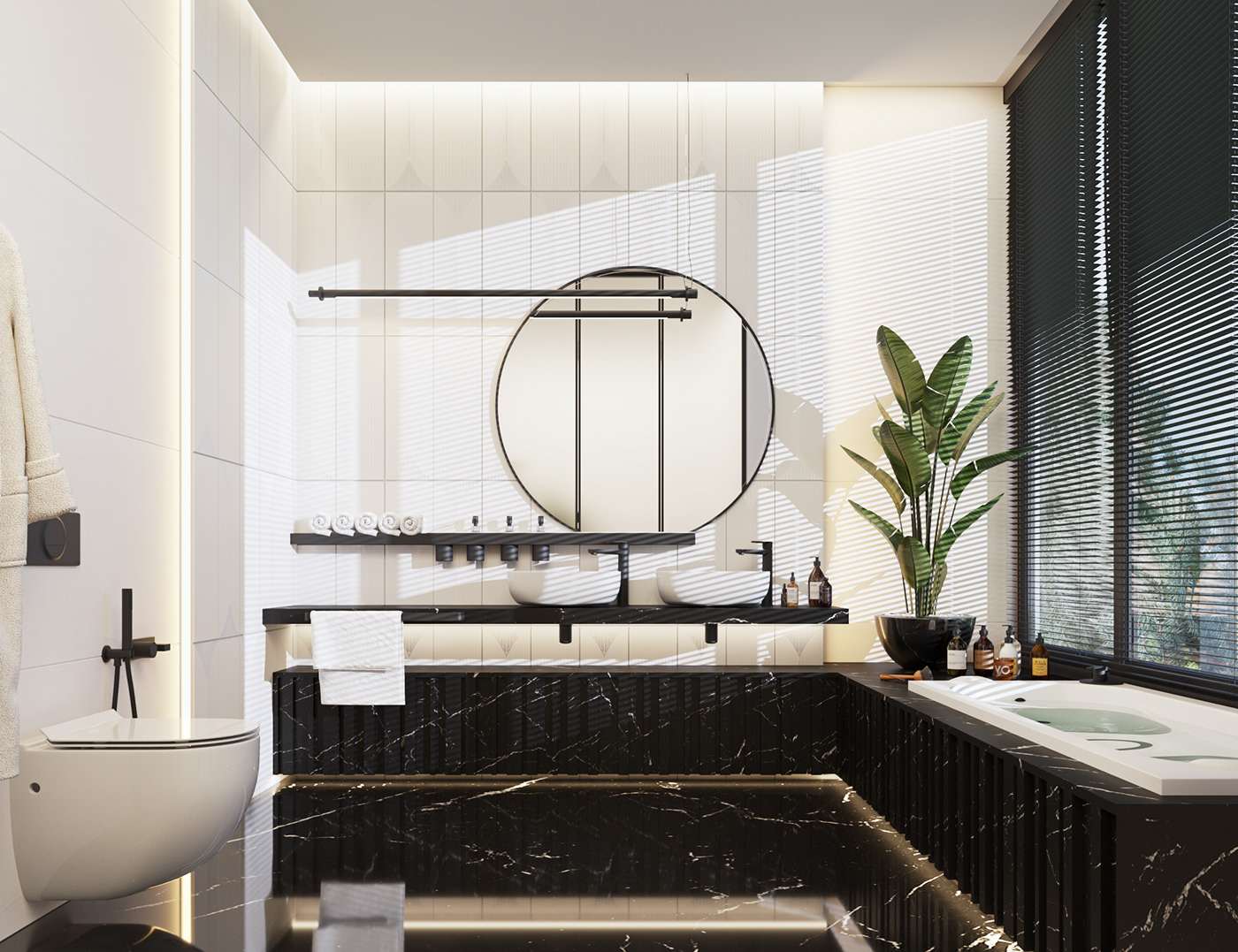 CoronaRender  3dsmax revit photoshop bathroom interiordesign