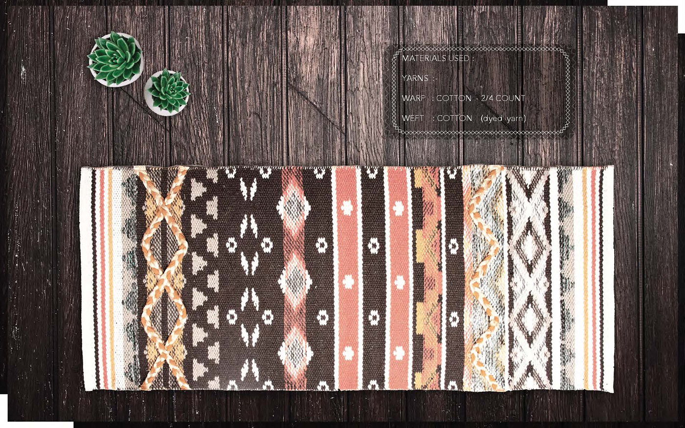 Dhurry Dhurrie textile rugs homedecor NEDGREPHICS weaving Woven design textiledesign