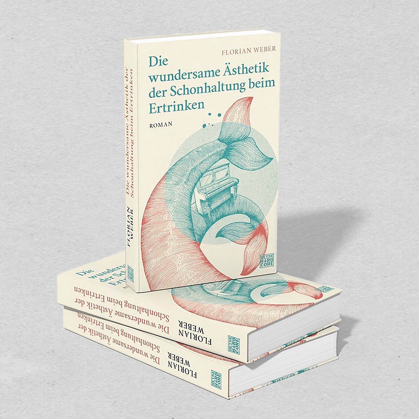 Book cover design and illustration for Florian Weber's latest novel.