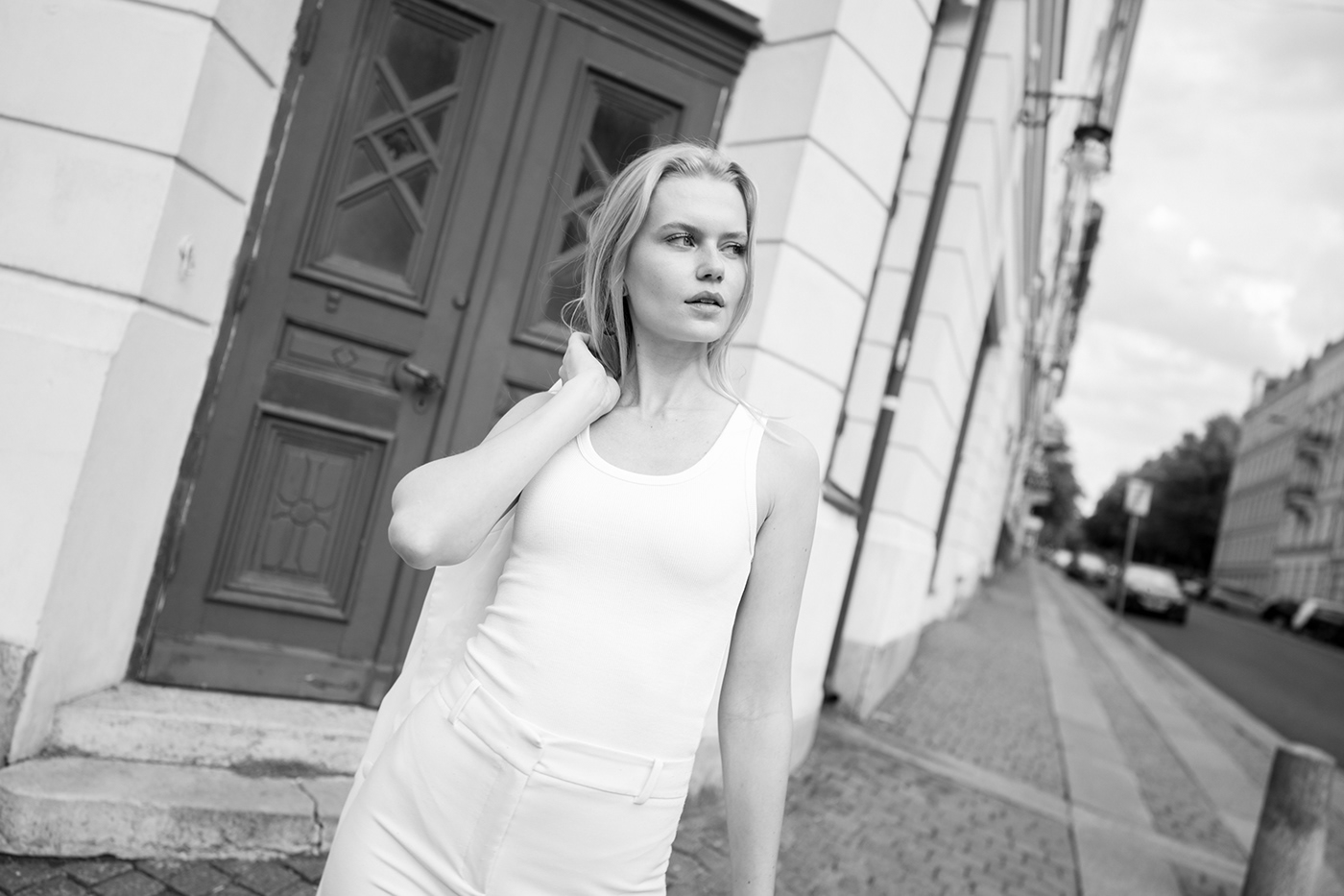 Leica model portrait Fashion  editorial photoshoot woman Mode Street Photography 