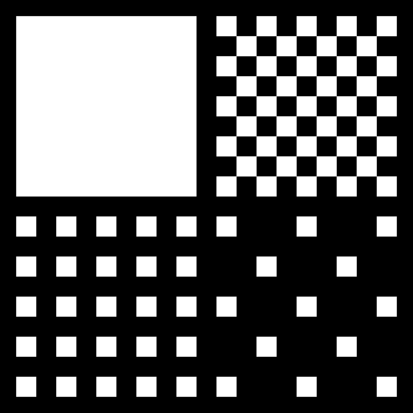 bitmap pixel Flash font Typeface typo black and white minimal simple swiss modular grid based digital micro