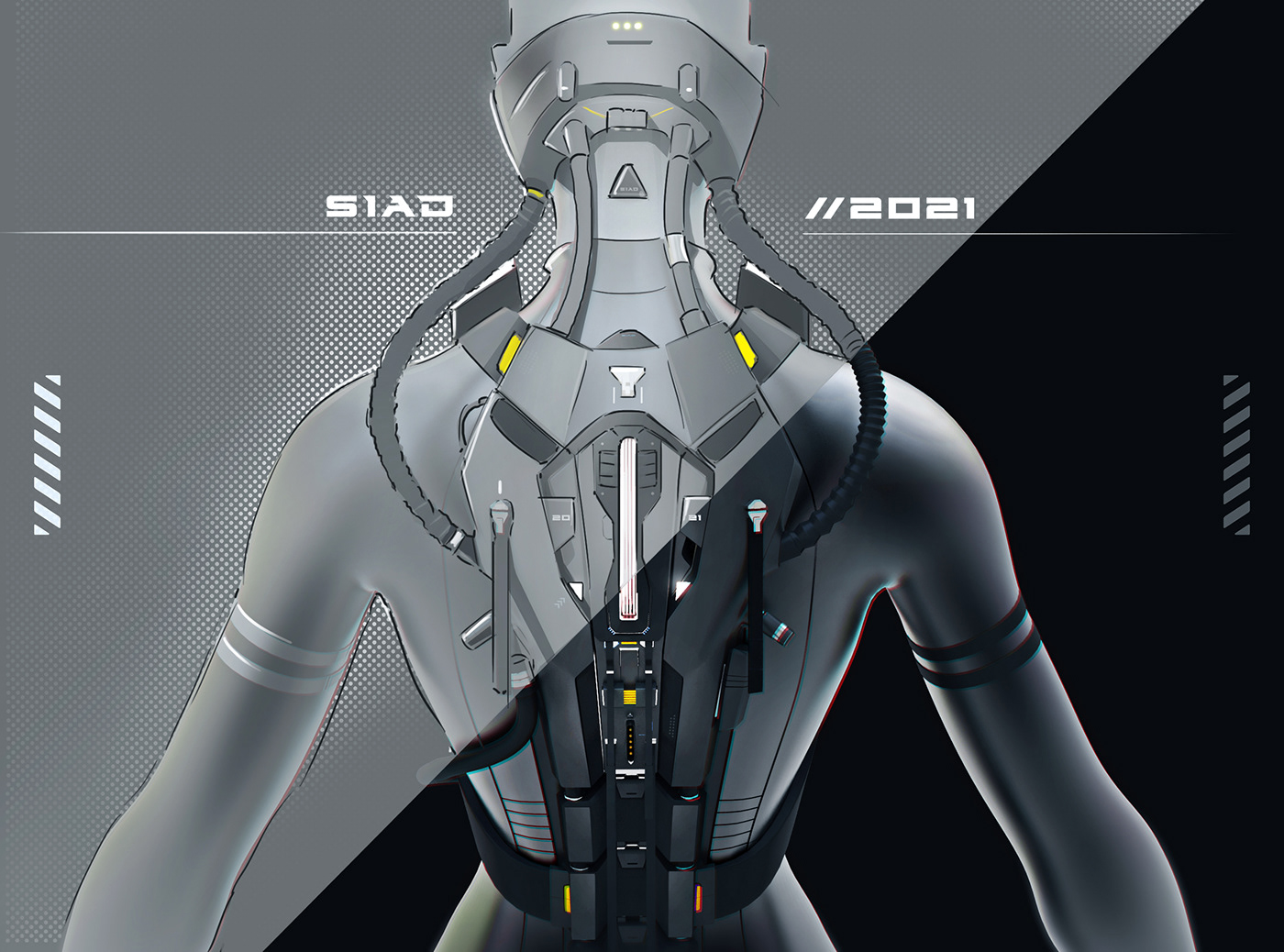 3D CGI concept art design Digital Art  exoskeleton exosuit future Scifi sketch