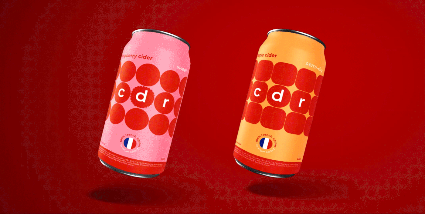 beer branding  cider Fruit logo Pack Packaging