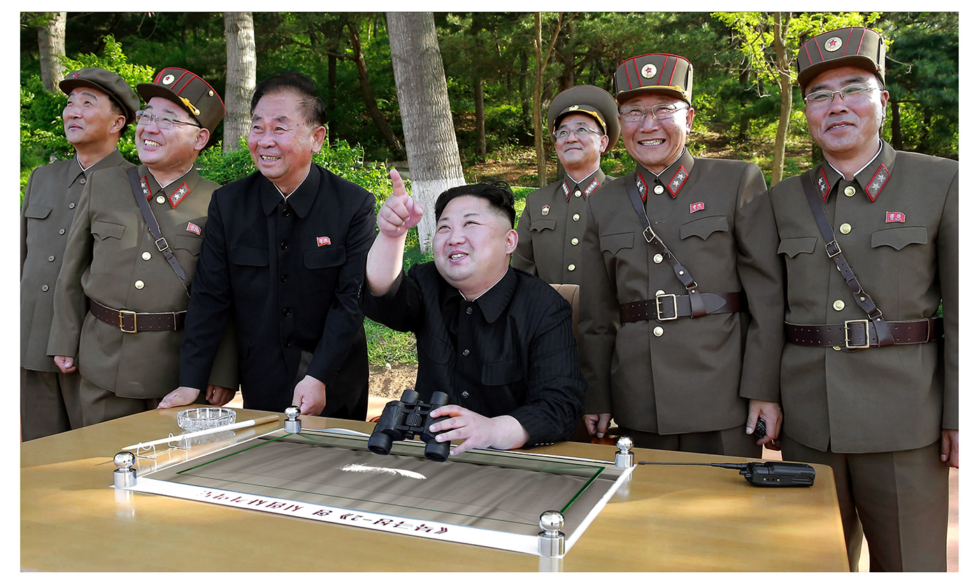 president Kim jong un clouds atmosphere world heart Korea peace