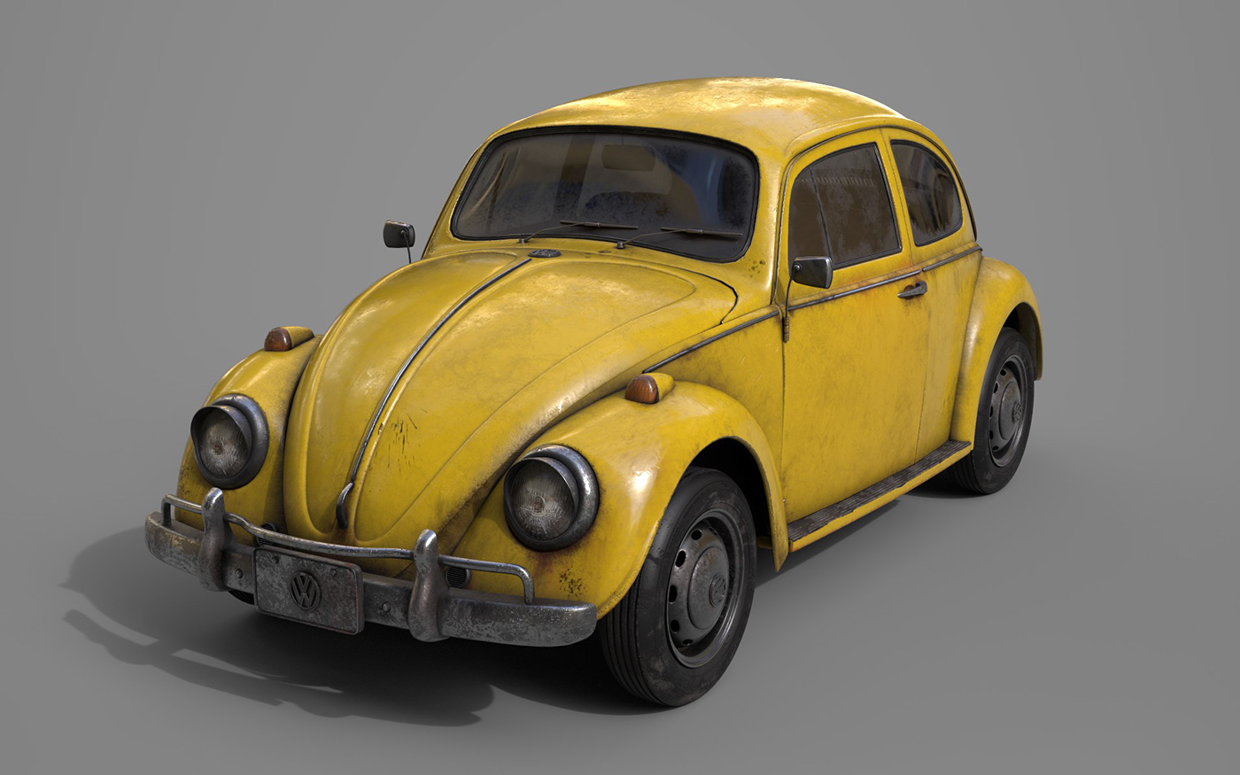 3D automotive   car modeling Render Substance Painter