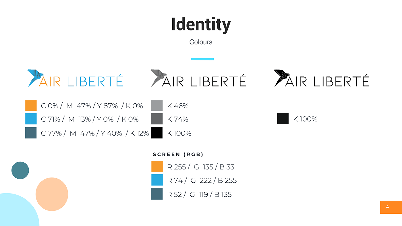 freedom airline plane graphic charter charte graphique compagnie aérienne blue orange Liberty liberté