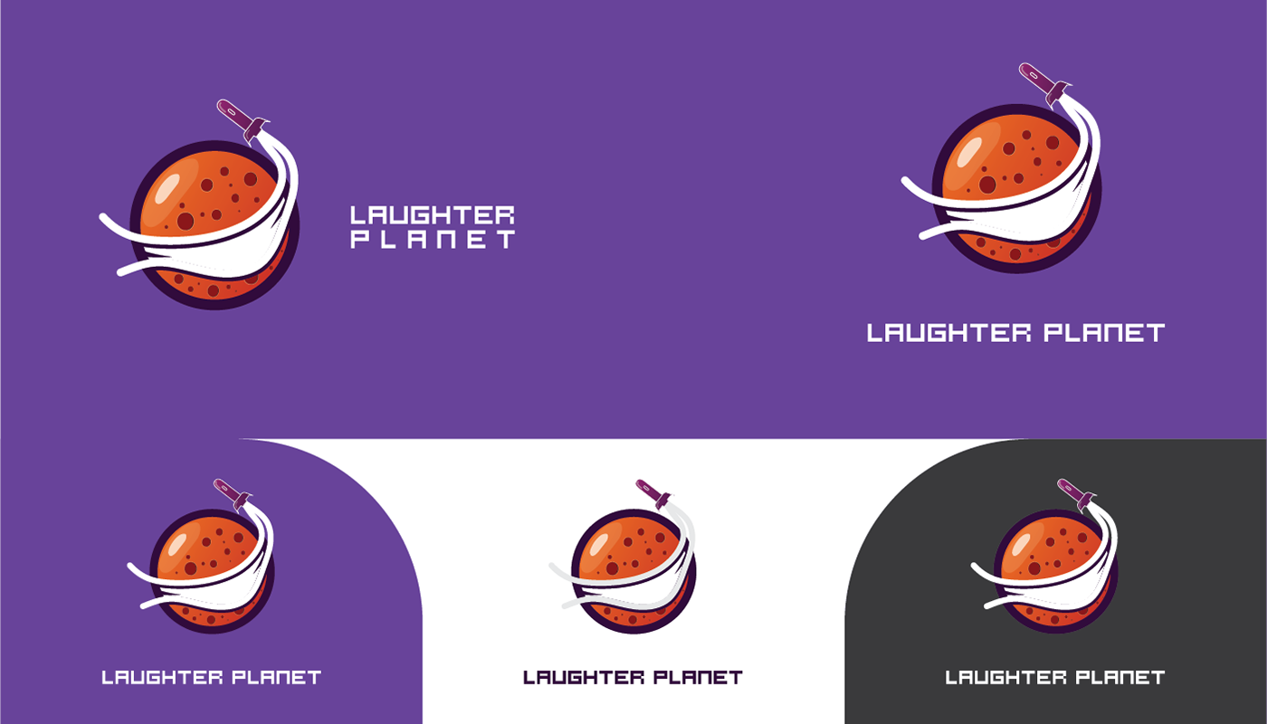 Brand Design design laughter logo Logo Design logos marca Planets visual identity aliraq