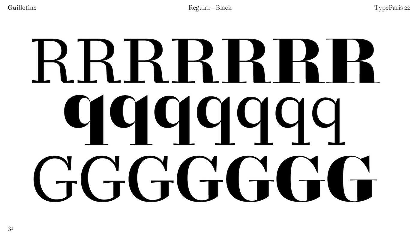 font font design type type design Typeface typeparis typography  