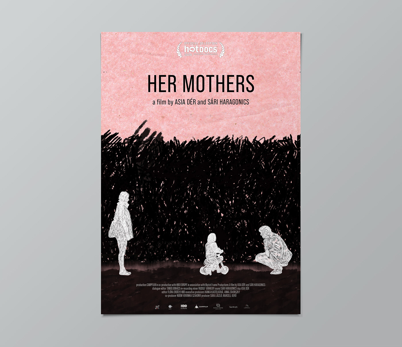 Cinema Documentary mothers movie Movie graphics movie poster press kit rainbowfamily scribble textures