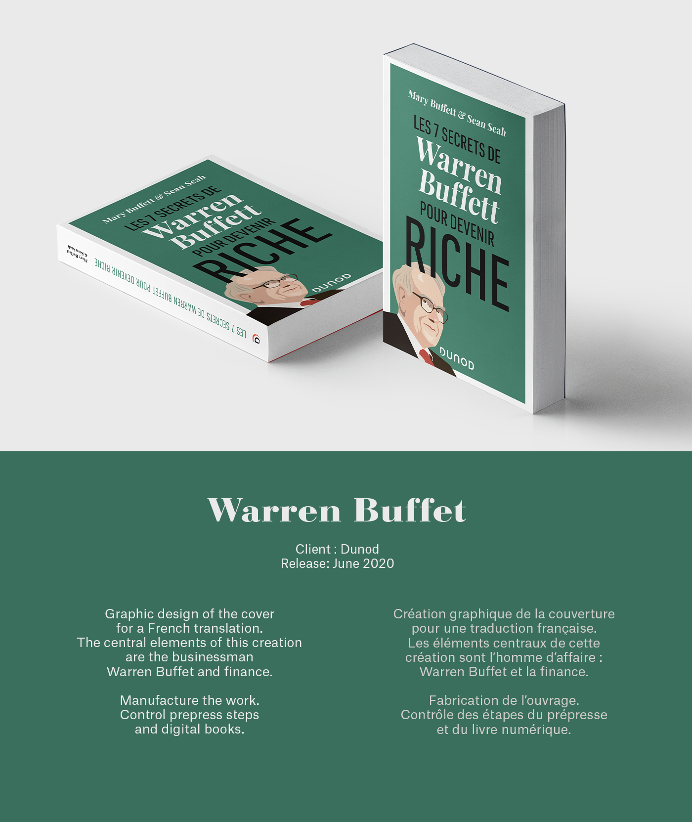 book cover cover design edition hachette livre print warren buffett
