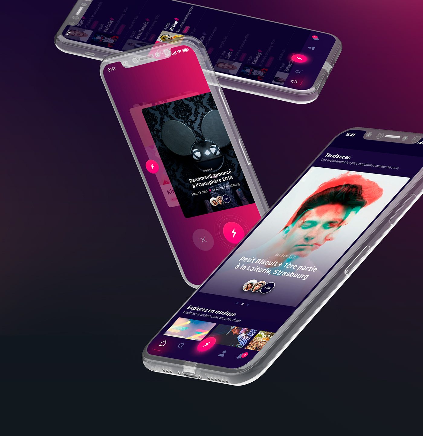 app concept dj music