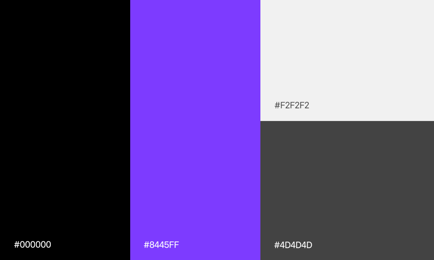 Color palette for PowerPulse's visual identity design.