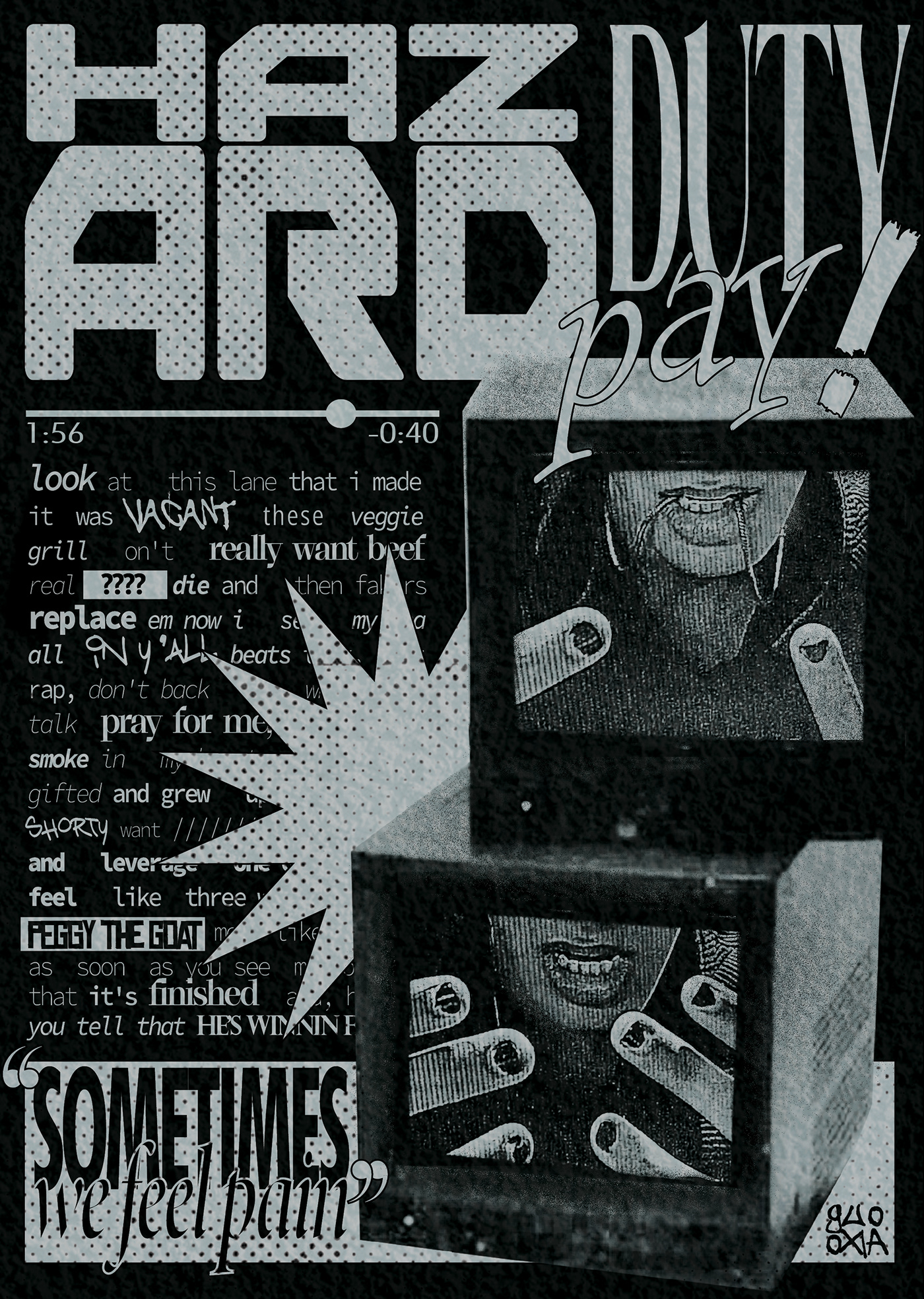 poster Graphic Designer design adobe illustrator Illustrator Brutalism typography   Poster Design