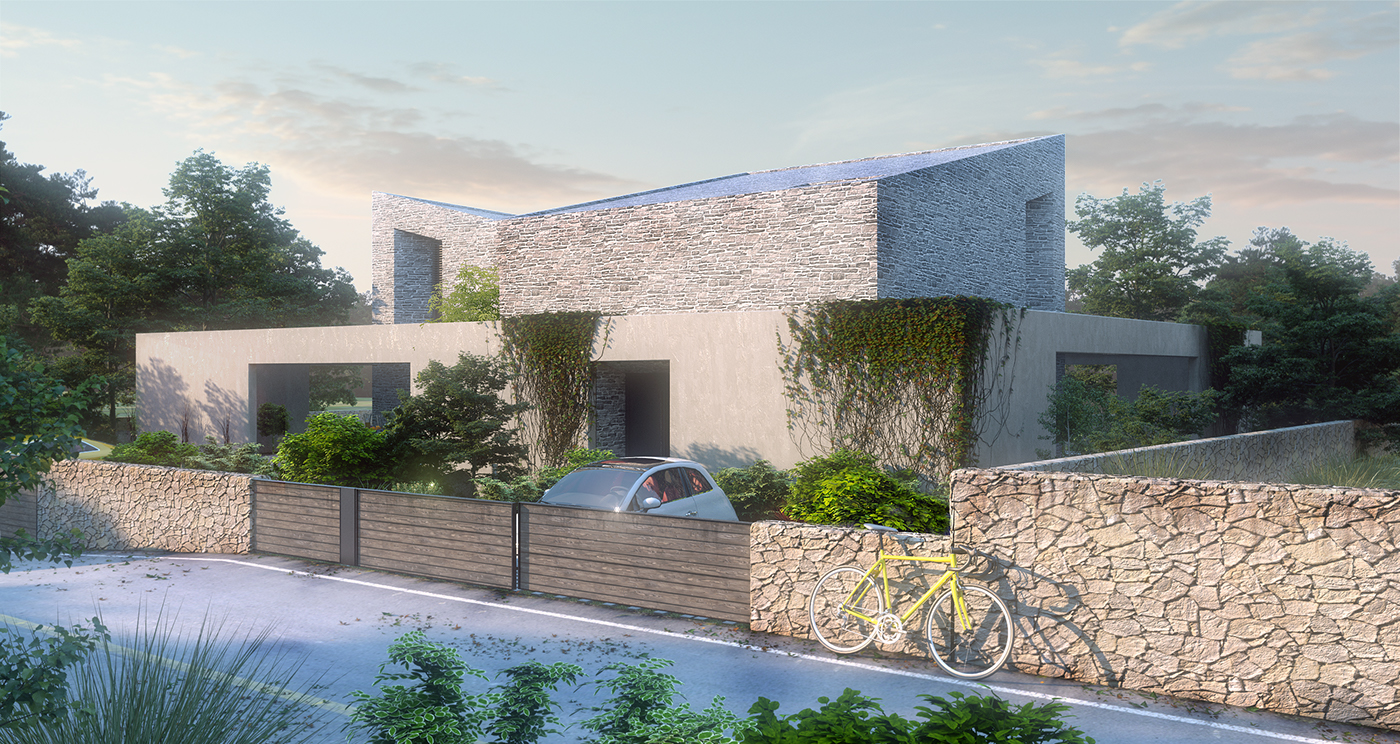 House Rendering Istra