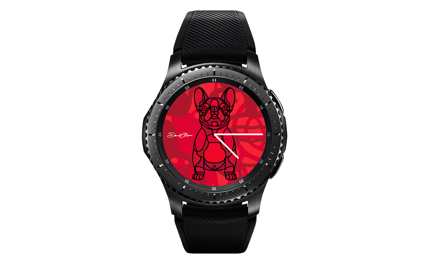MRTIME watchface Smart watch ux UI portfolio Digital Contents Wearable David Flores