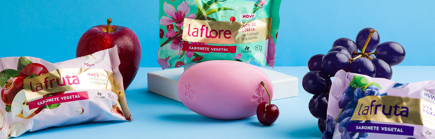 Rebrand Fruit fruta flower flor soap bathroom