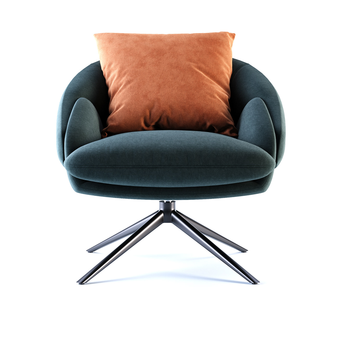 armchair furniture Render 3D modern corona visualization chair furniture design  cloth