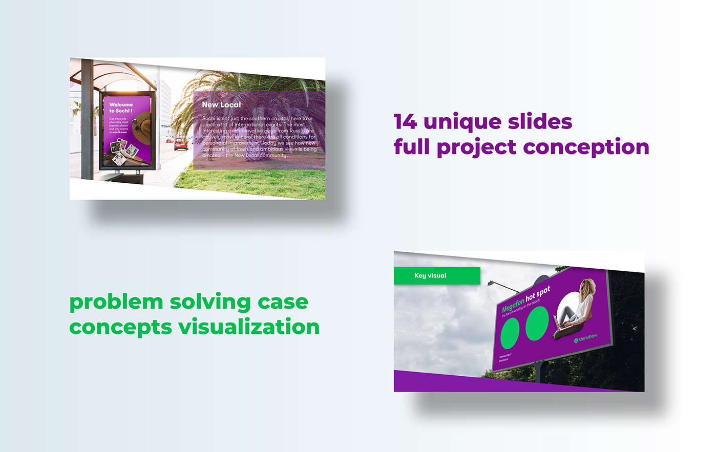 art-direction community Conception presentation slides visualization presentation design report report design