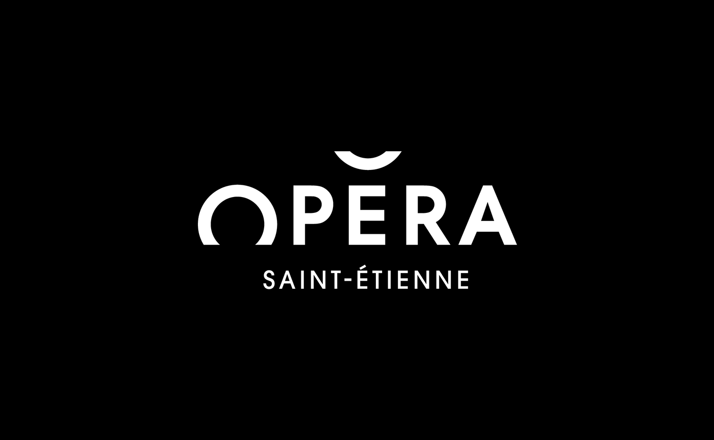 opera house logo minimal colorfull portraits season Musical agca