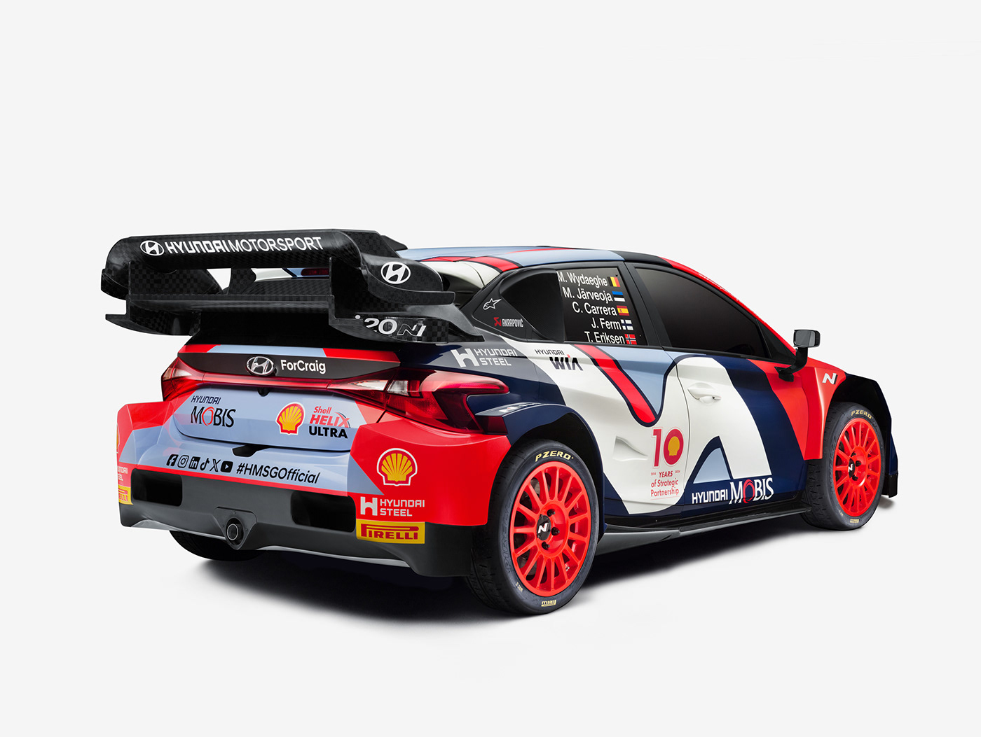 WRC Livery livery design Hyundai rally car branding  graphic design 