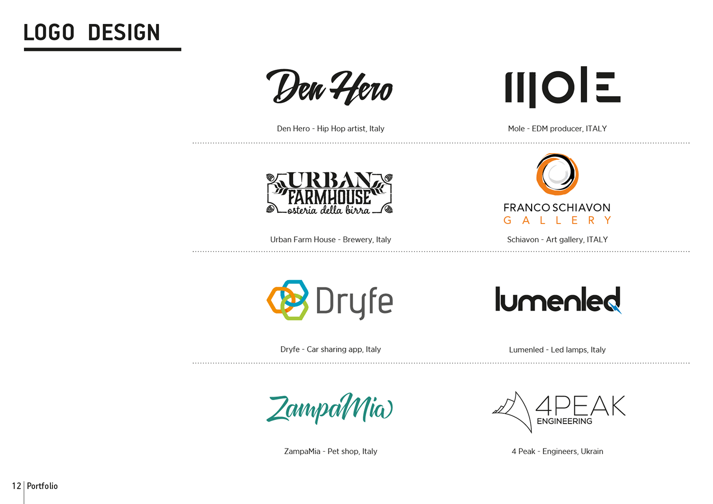 marco natolli portfolio Sushi Design Studio graphic design 