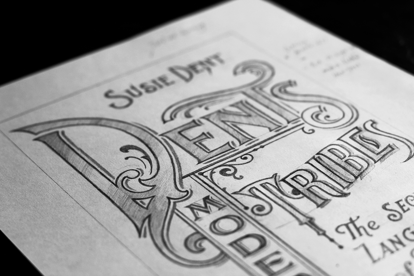 design book lettering custom type foil ILLUSTRATION  typography   hand drawn handlettered type