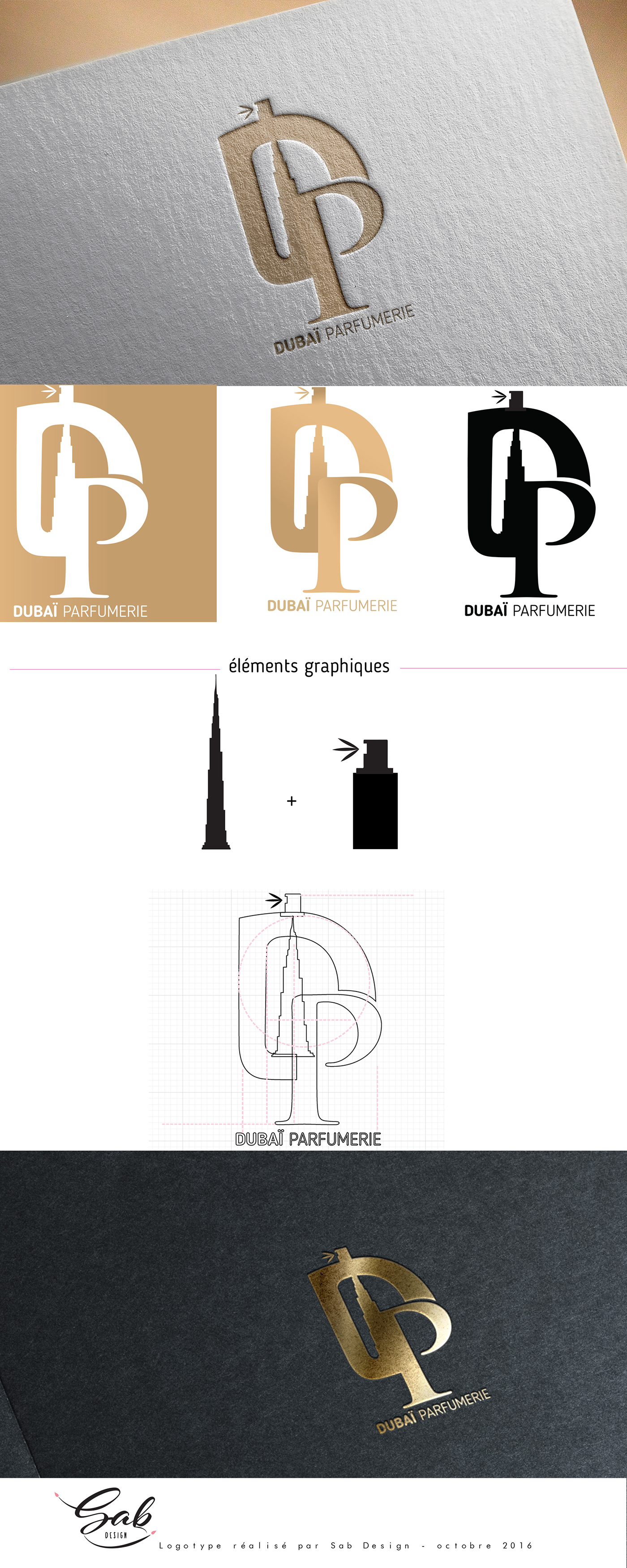 brand logo brand identity Logotype charte graphique perfume
